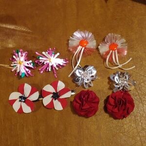 Set of 4 hairbows